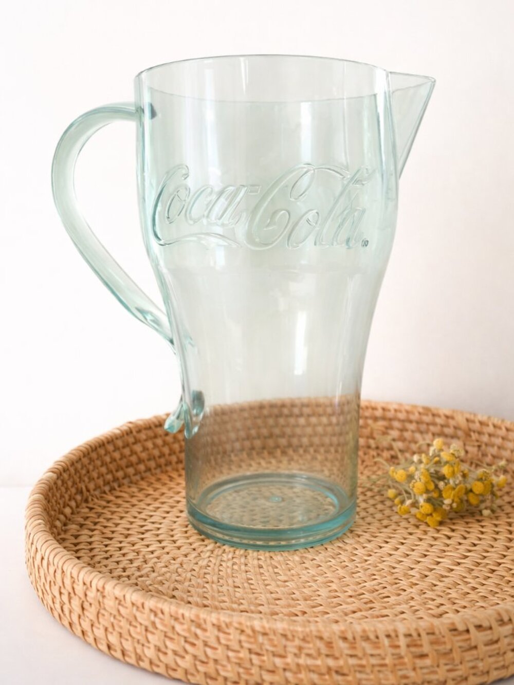 Vintage Coca-Cola Pitcher | 2000s Retro | Ice Lip Jug | 1.9L